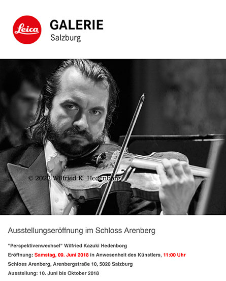 Leica Galerie Salzburg 2018 - Einladung Perspektivenwechsel